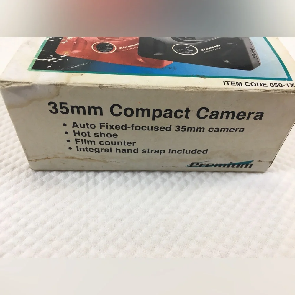 Premium PC-606 35mm Compact Camera Compact 35mm Film Camera - Blue